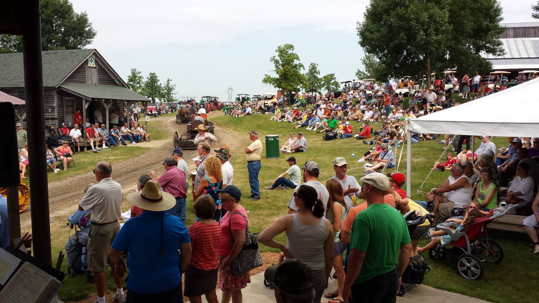 Little Log House Antique Power Show 2014